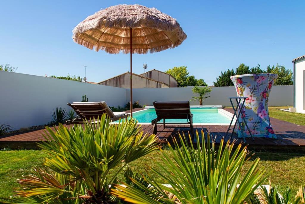 Villa Avec Piscine Chauffee Trois Chambres Saint-Sulpice-de-Royan Exterior photo